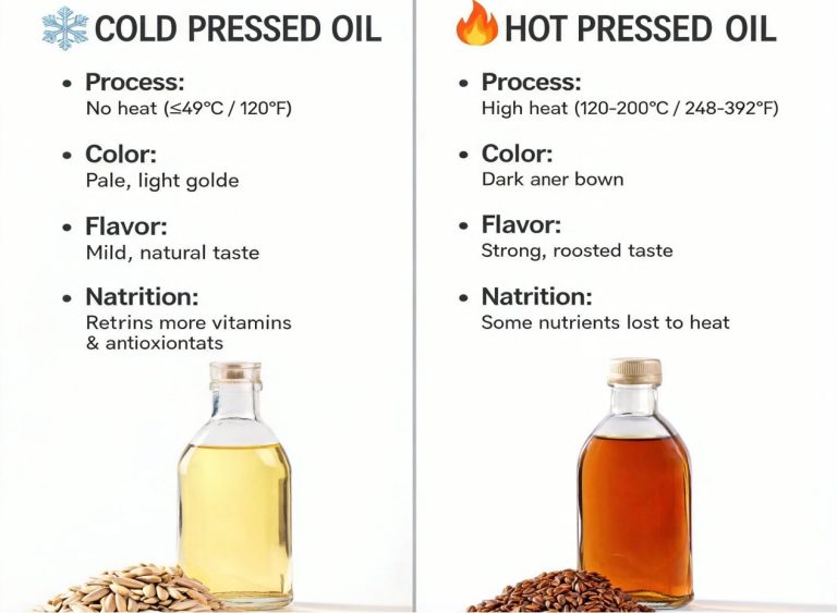 Prensado en frío vs. prensado en caliente: ¿cómo afectan estos dos procesos a su proyecto de producción de aceites?