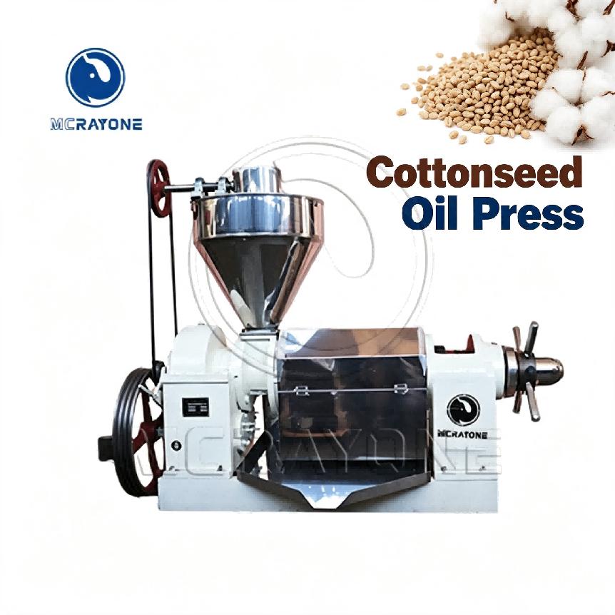 Prensa de tornillo: la opción ideal para extraer aceite de semilla de algodón