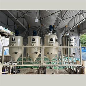 Equipos de decoloración para refinerías de aceite de palma