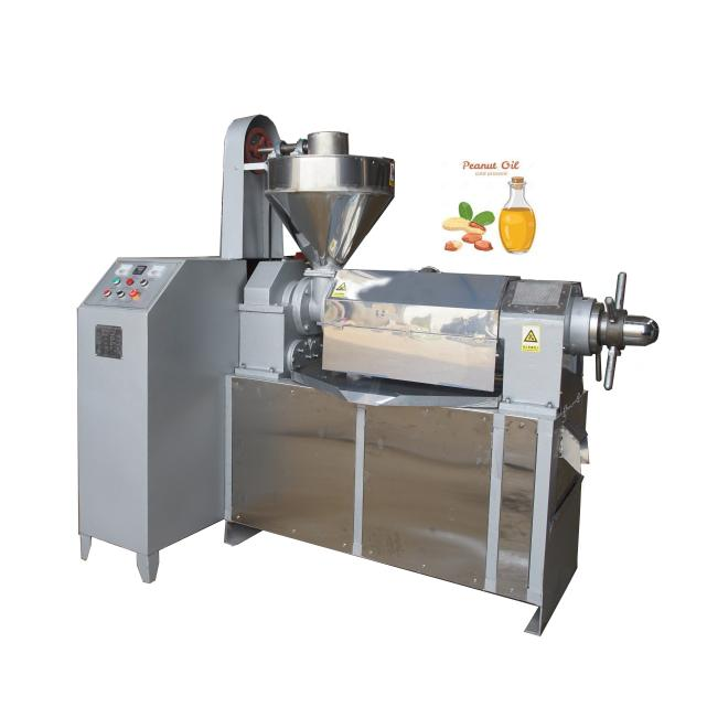 Prensa de aceite de maní con control de temperatura