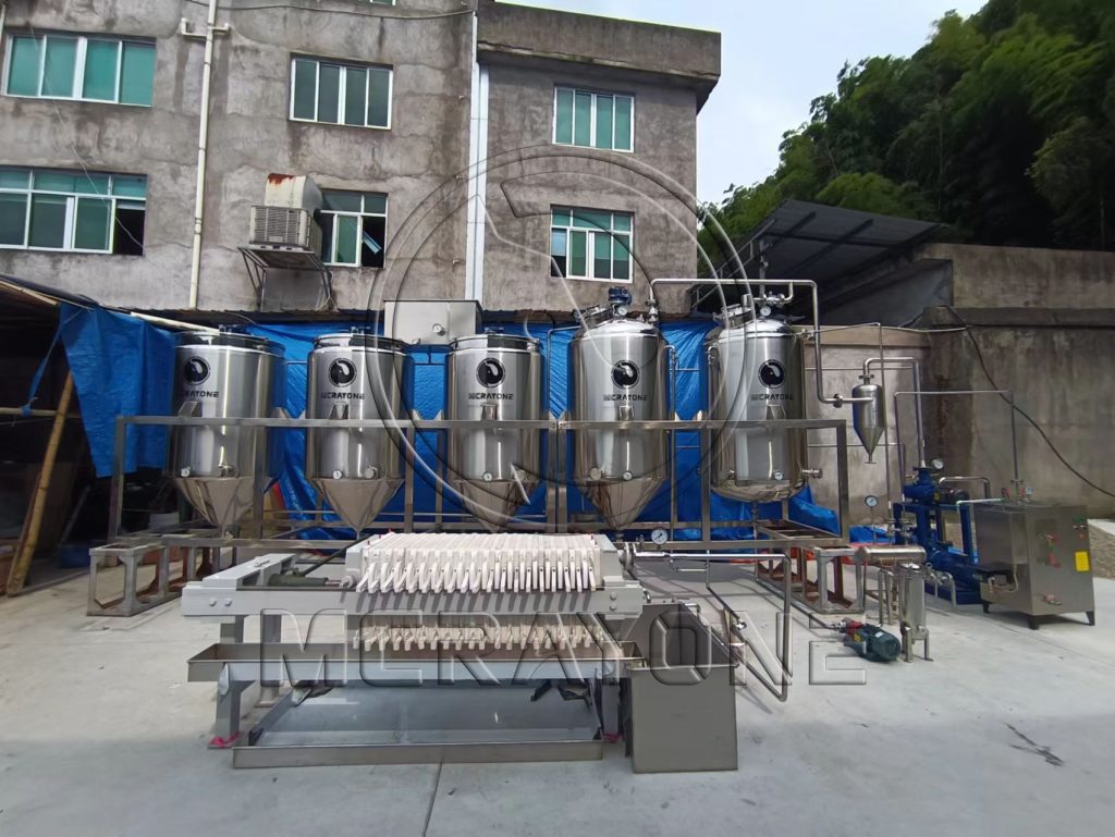 Planta refinadora de aceite de girasol industrial