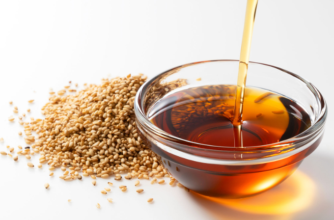 Prensado en frío y en caliente del aceite de sésamo