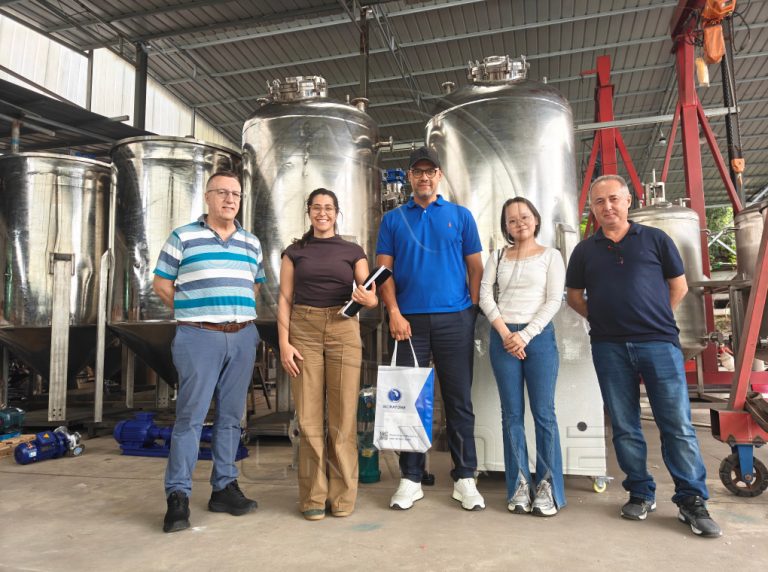Visita de un cliente de Angola