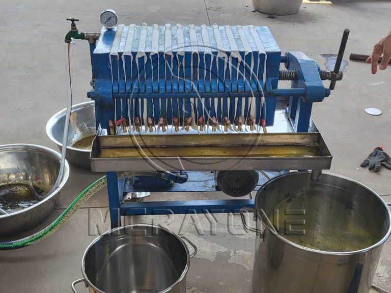 Línea de producción de aceite de sésamo prensado en frío | Con prensa de tornillo serie ZX y filtro de placa y marco