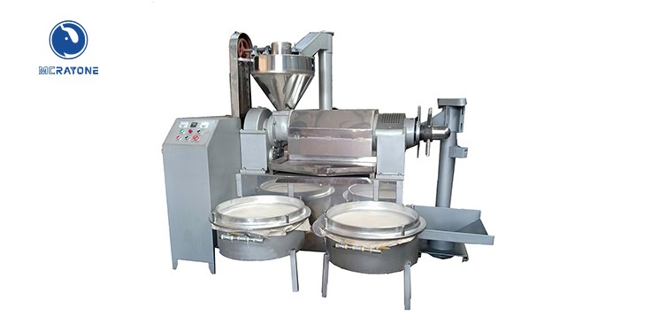 máquina de prensa de aceite de maíz